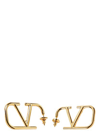 Valentino Valentino Garavani Vlogo Signature Earrings Gold
