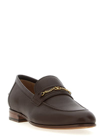 Valentino Valentino Garavani Vlogo Signature Loafers Brown