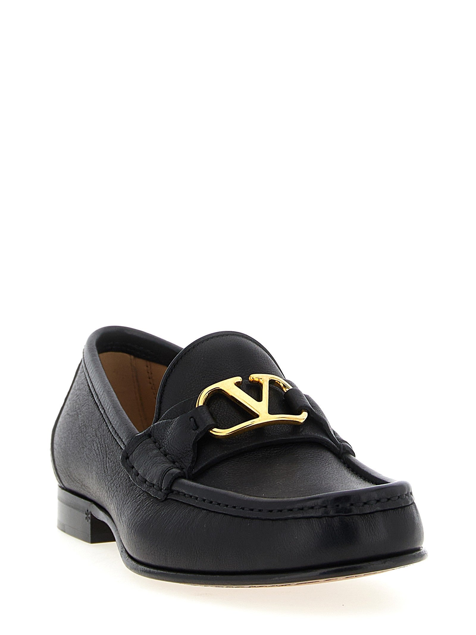 Valentino Valentino Garavani Vlogo Signature Loafers Black