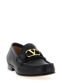 Valentino Valentino Garavani Vlogo Signature Loafers Black