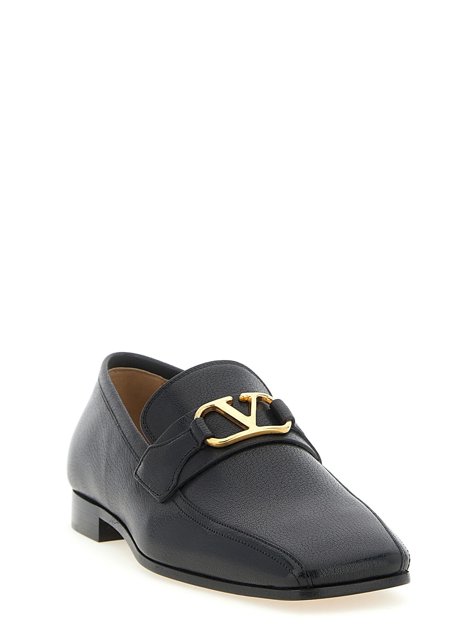 Valentino Valentino Garavani Vlogo Signature Loafers Black