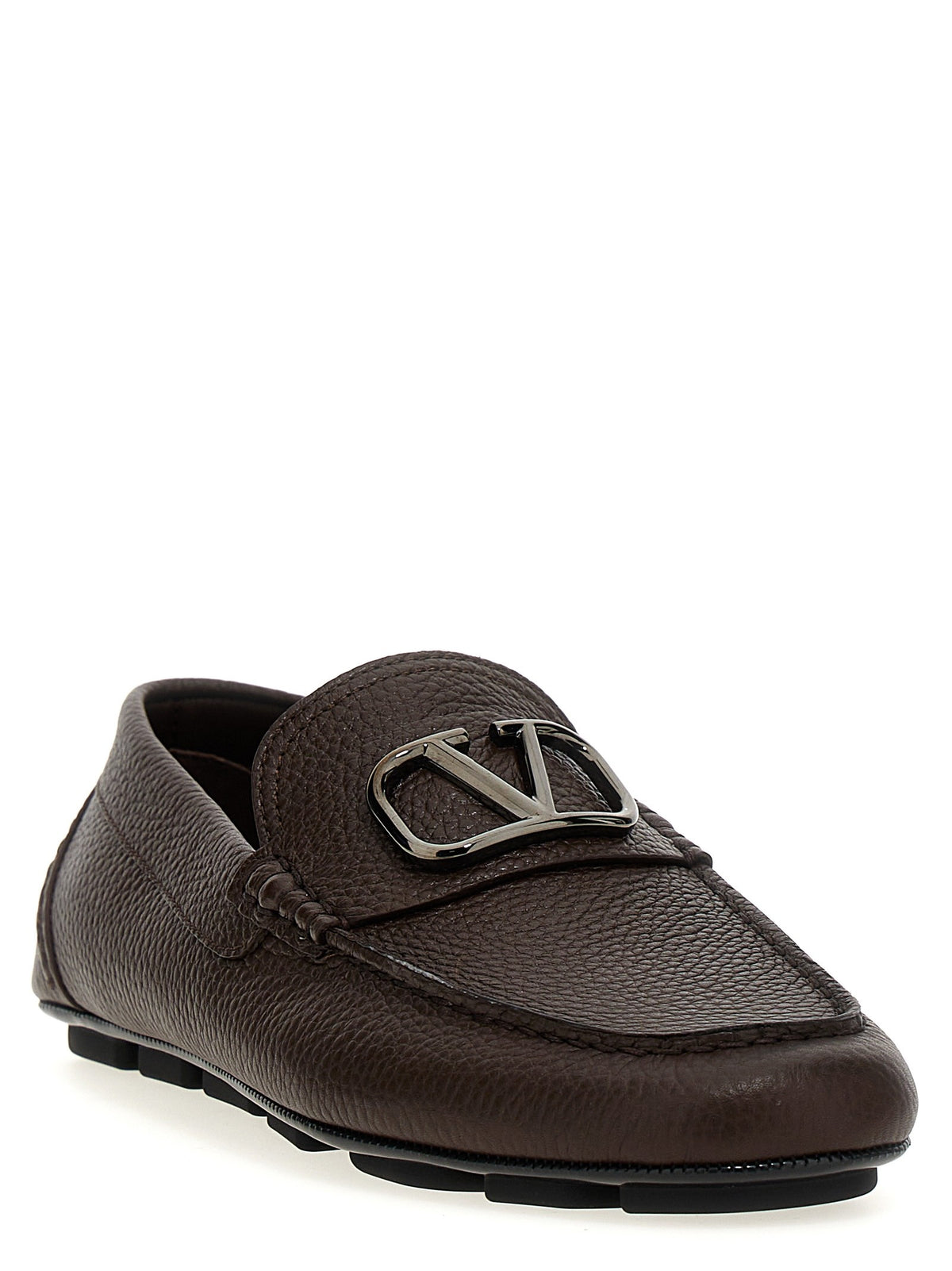 Valentino Valentino Garavani Vlogo Signature Loafers Brown, view 2