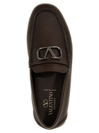 Valentino Valentino Garavani Vlogo Signature Loafers Brown, view 4