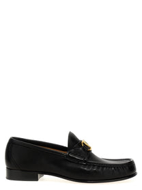 Valentino Valentino Garavani Vlogo Signature Loafers Black