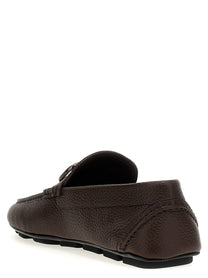 Valentino Valentino Garavani Vlogo Signature Loafers Brown, view 3