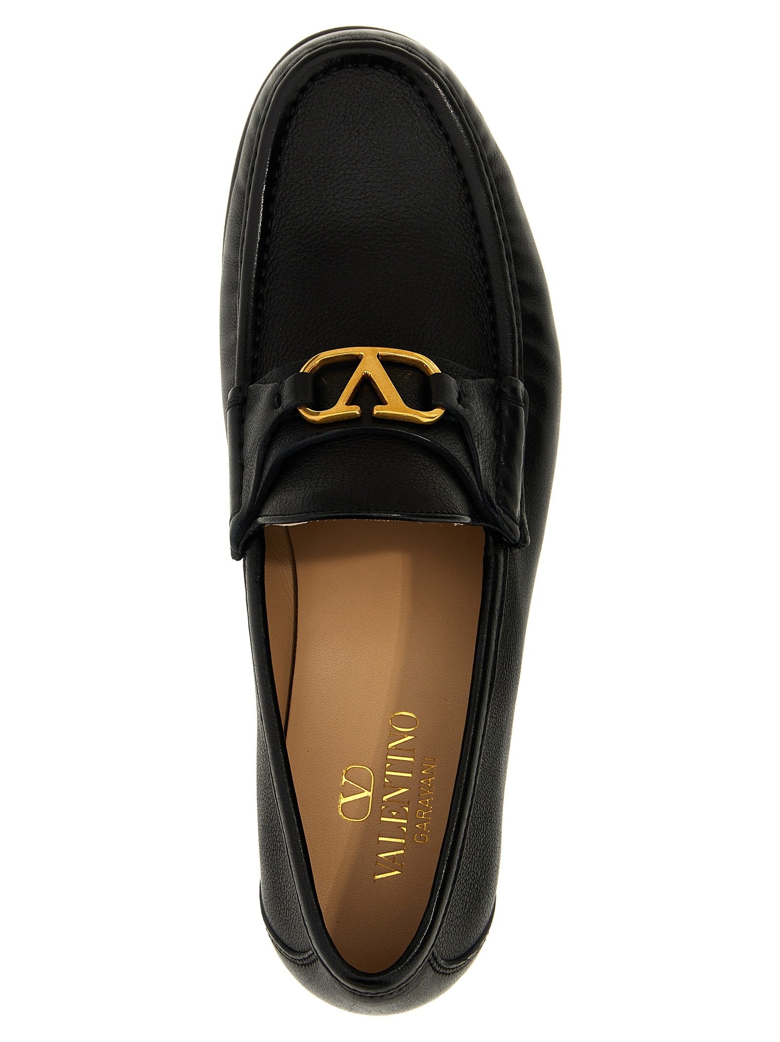 Valentino Valentino Garavani Vlogo Signature Loafers Black