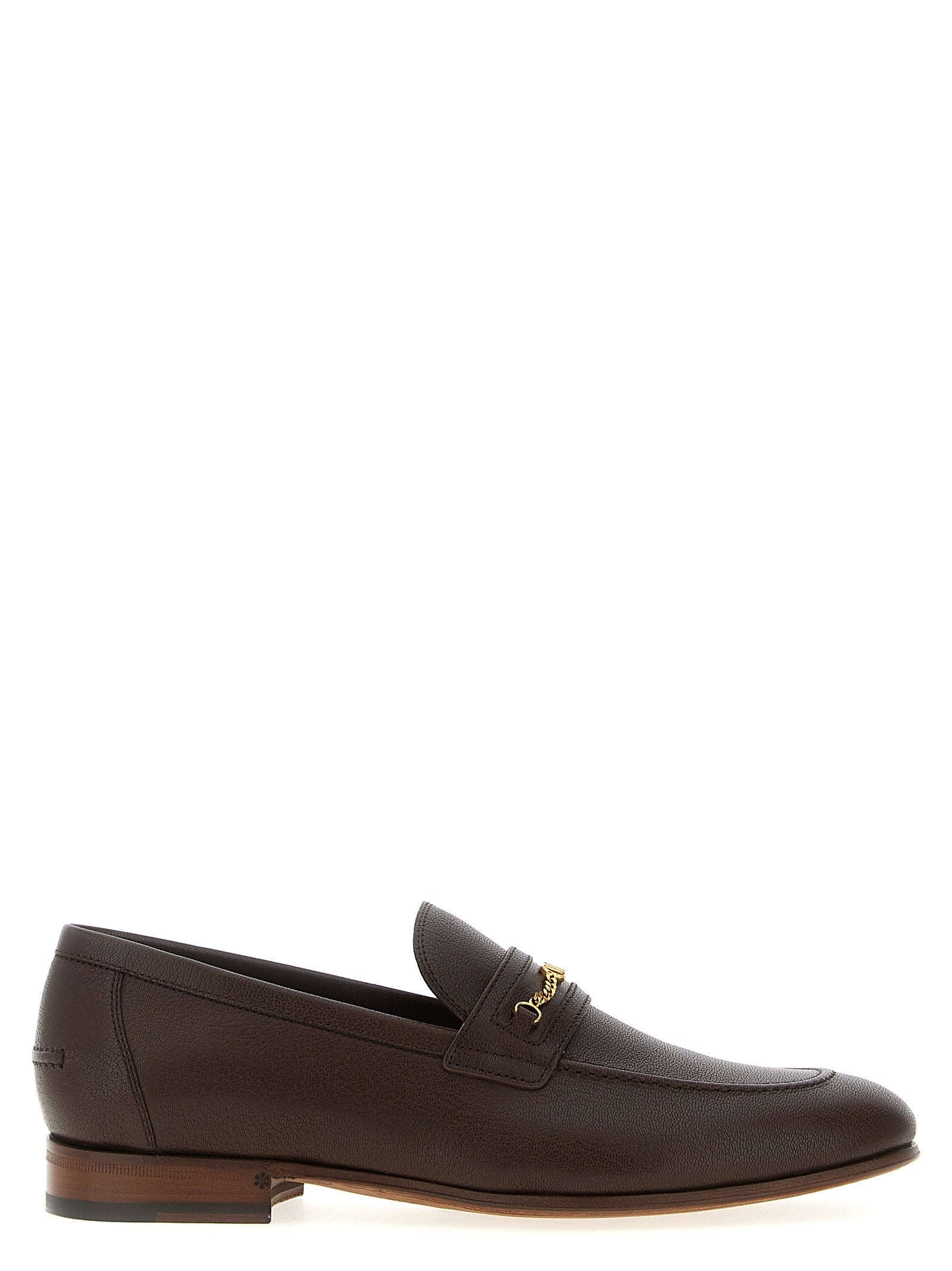 Valentino Valentino Garavani Vlogo Signature Loafers Brown