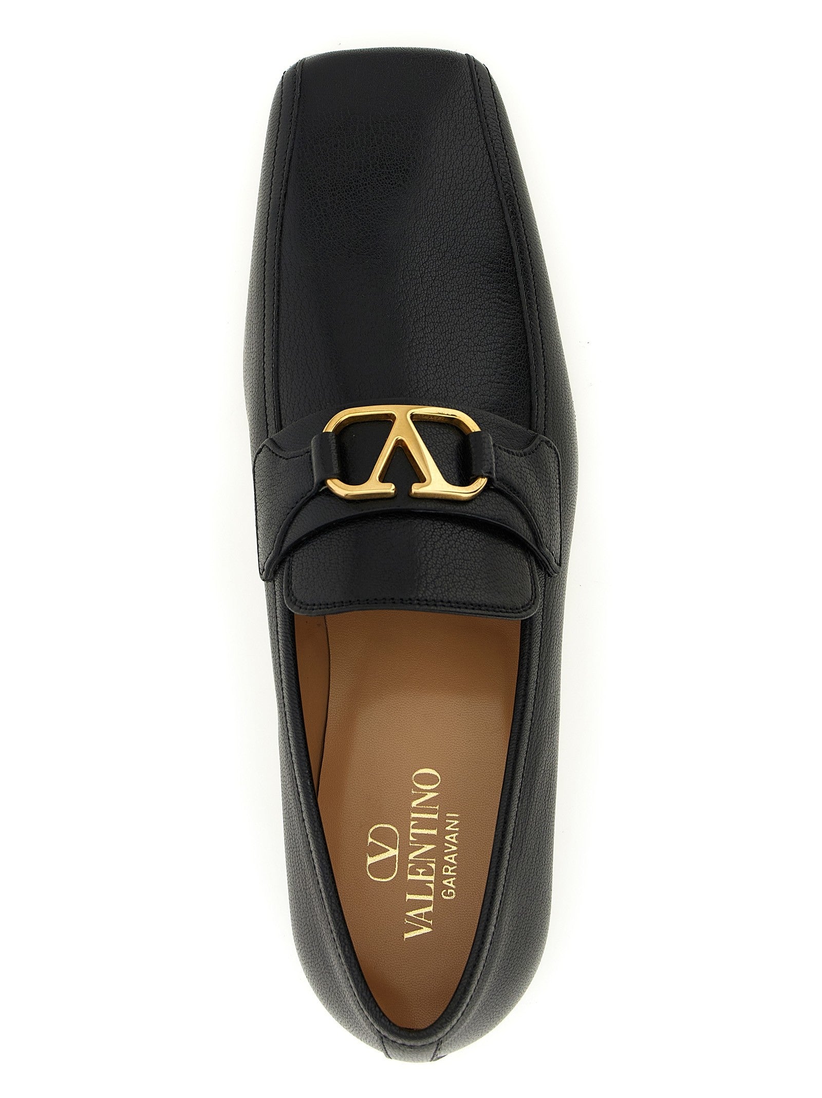 Valentino Valentino Garavani Vlogo Signature Loafers Black