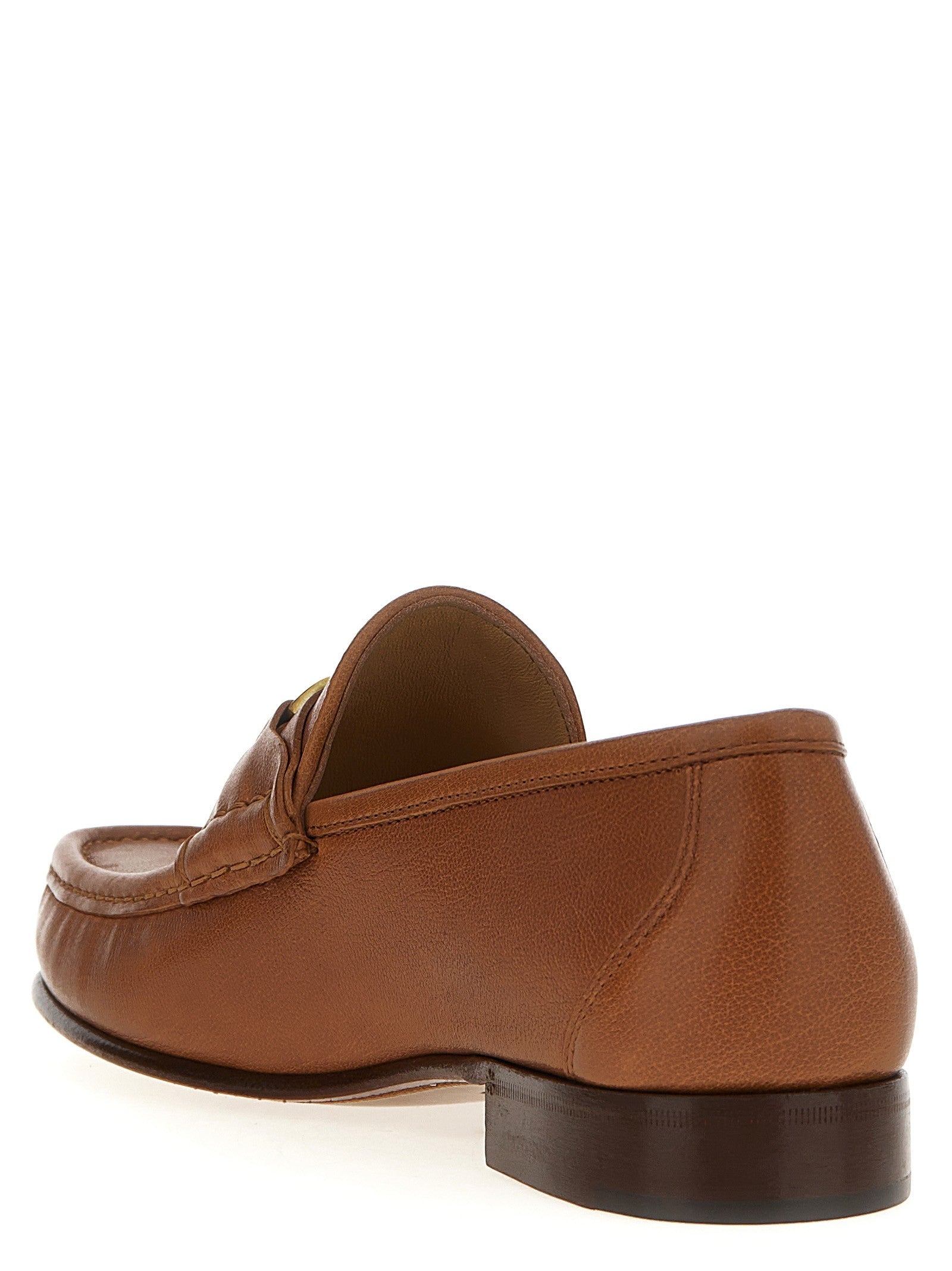 Valentino Valentino Garavani Vlogo Signature Loafers Brown