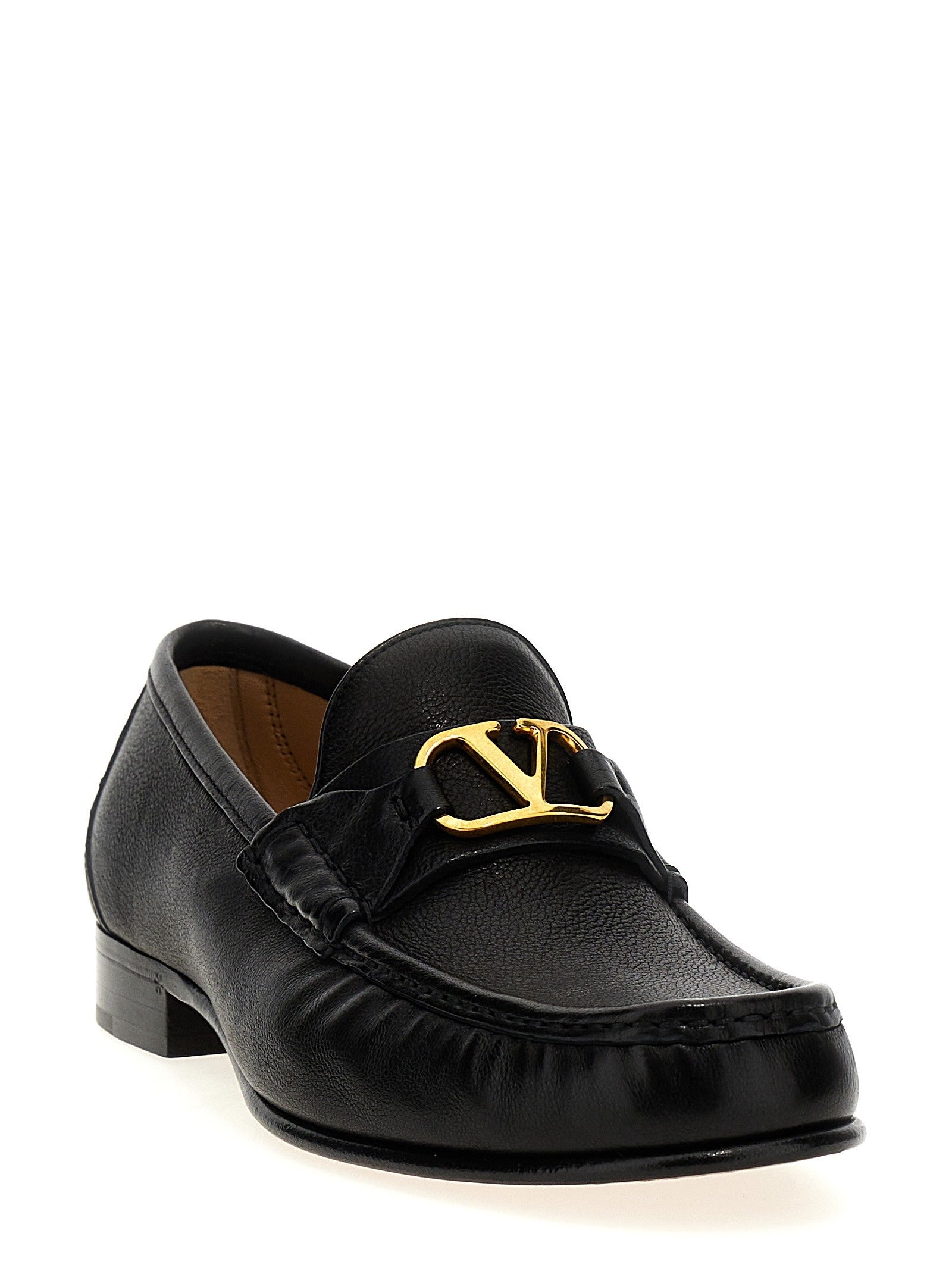 Valentino Valentino Garavani Vlogo Signature Loafers Black