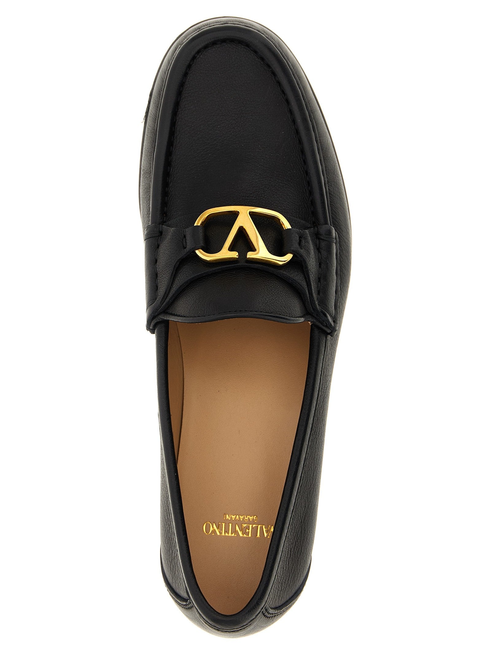 Valentino Valentino Garavani Vlogo Signature Loafers Black