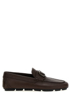 Valentino Valentino Garavani Vlogo Signature Loafers Brown