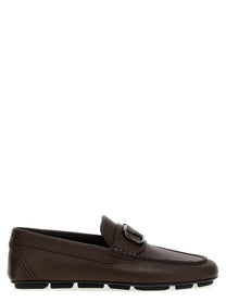Valentino Valentino Garavani Vlogo Signature Loafers Brown