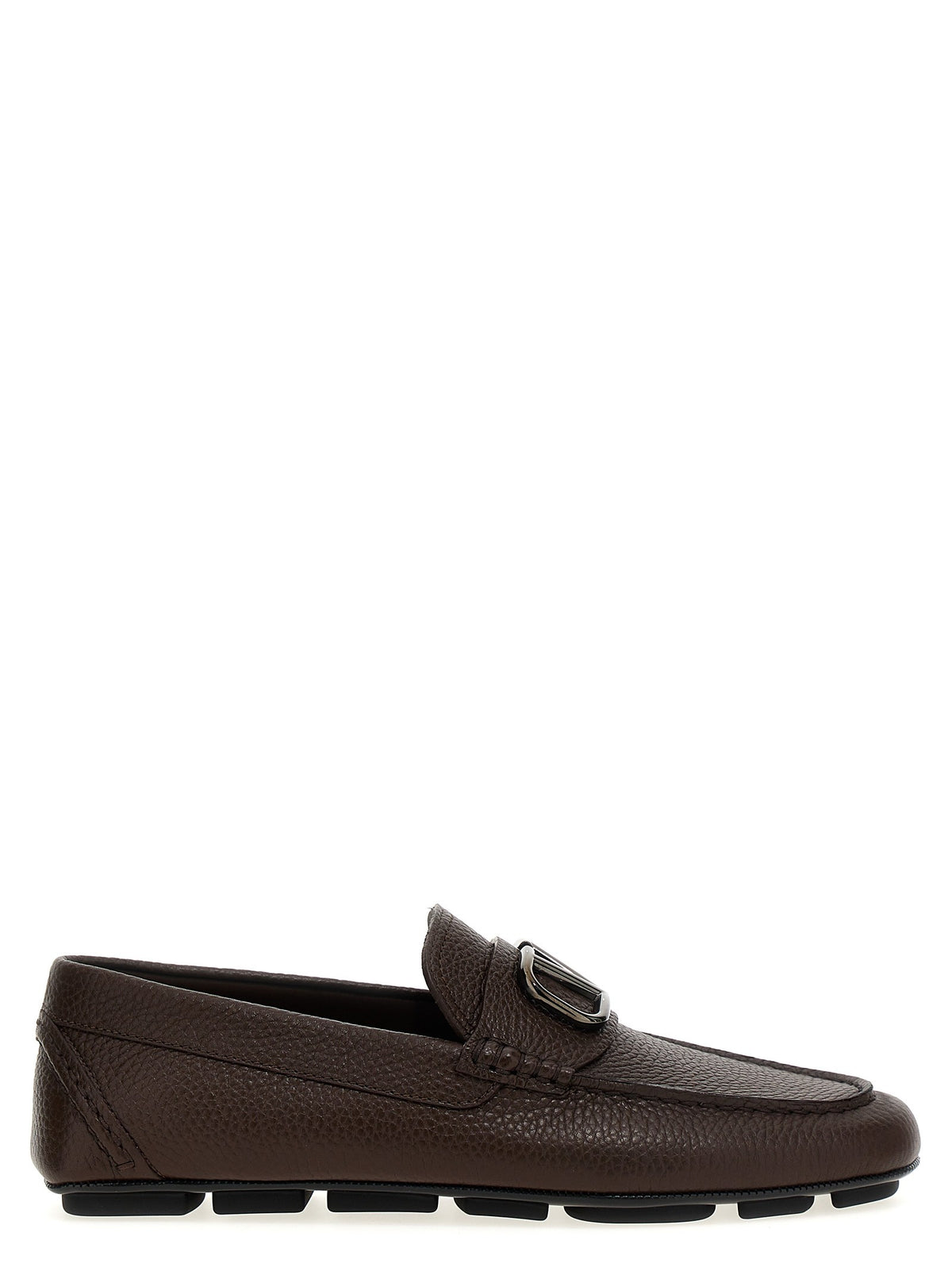 Valentino Valentino Garavani Vlogo Signature Loafers Brown