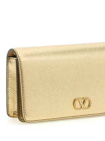 Valentino Valentino Garavani Vlogo Signature Mini Crossbody Bag Gold