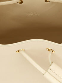 Valentino Valentino Garavani Vlogo Signature Sechiello Bag White