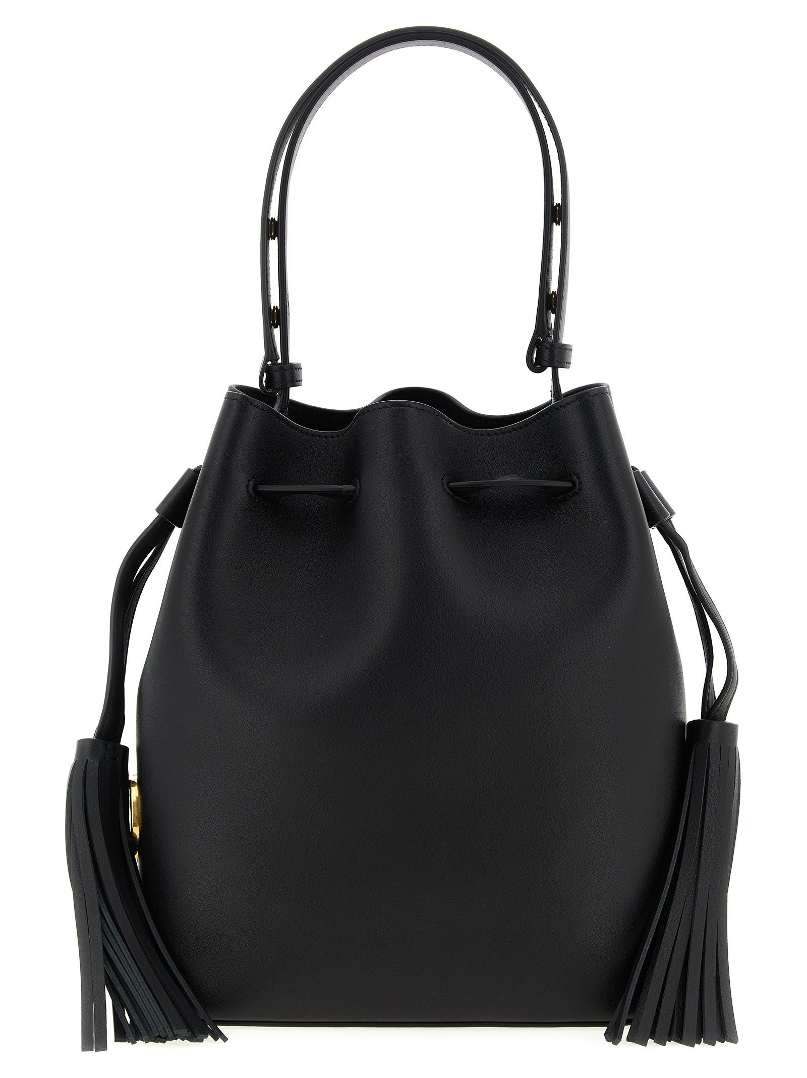 Valentino Valentino Garavani Vlogo Signature Shoulder Bag Black