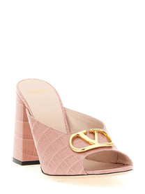 Valentino Valentino Garavani Vlogo Signature Slides Blue