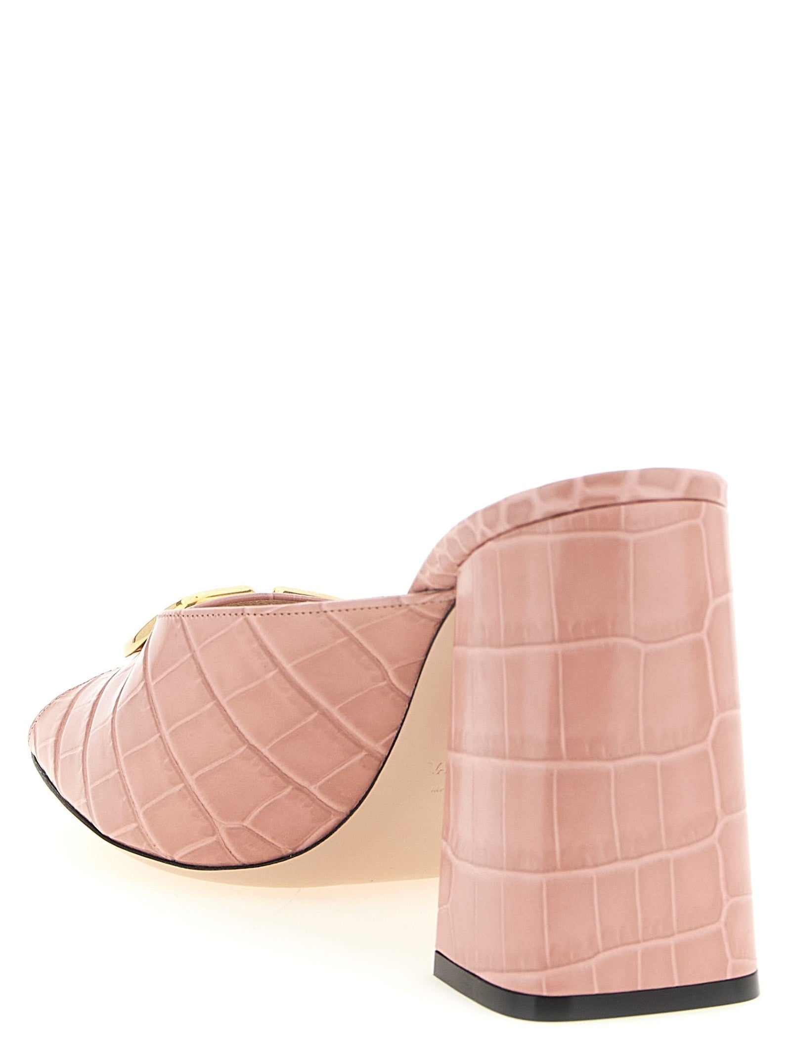 Valentino Valentino Garavani Vlogo Signature Slides Blue