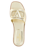 Valentino Valentino Garavani Vlogo Signature Slides Gold, view 4