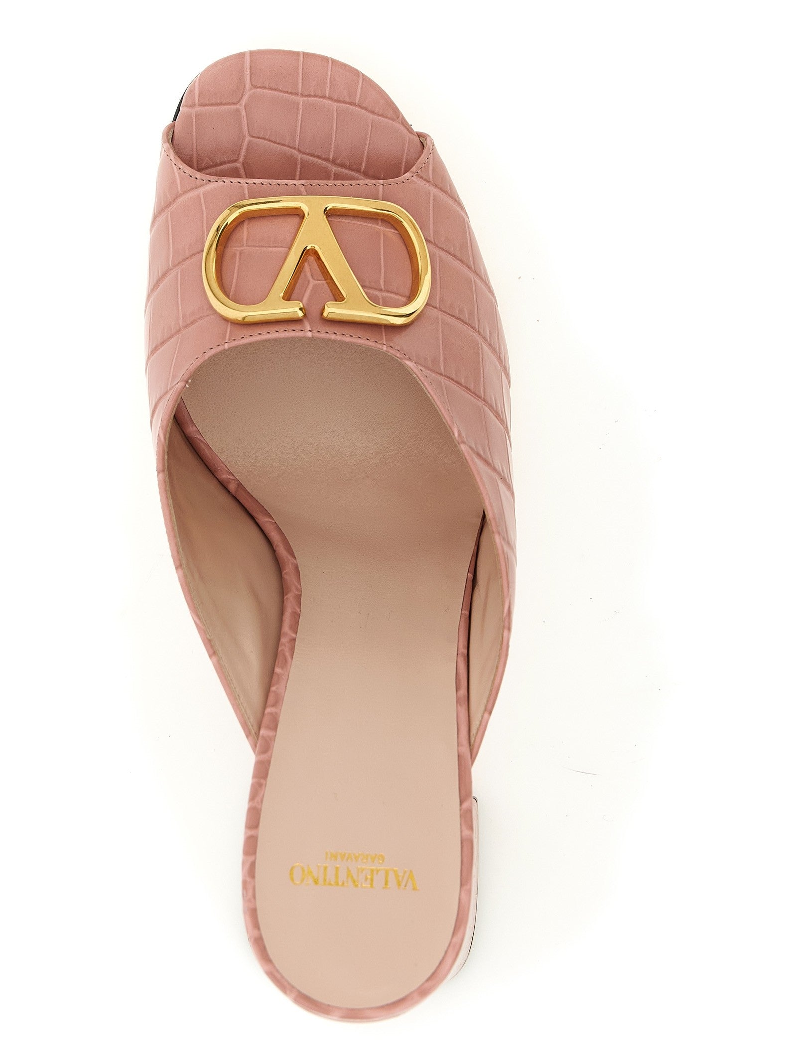 Valentino Valentino Garavani Vlogo Signature Slides Blue
