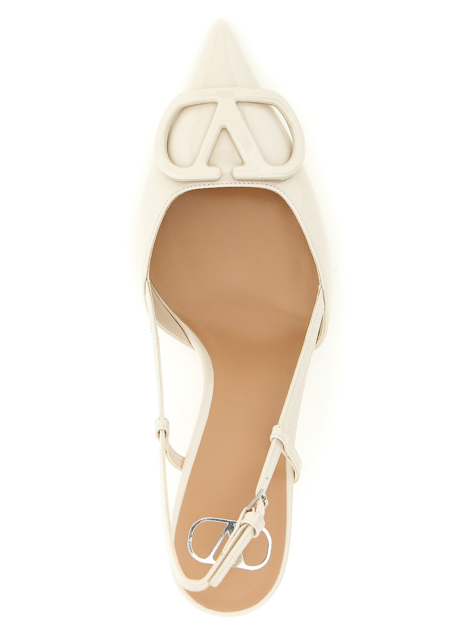 Valentino Valentino Garavani Vlogo Signature Slingback White
