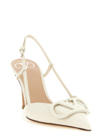 Valentino Valentino Garavani Vlogo Signature Slingback White