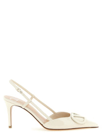 Valentino Valentino Garavani Vlogo Signature Slingback White