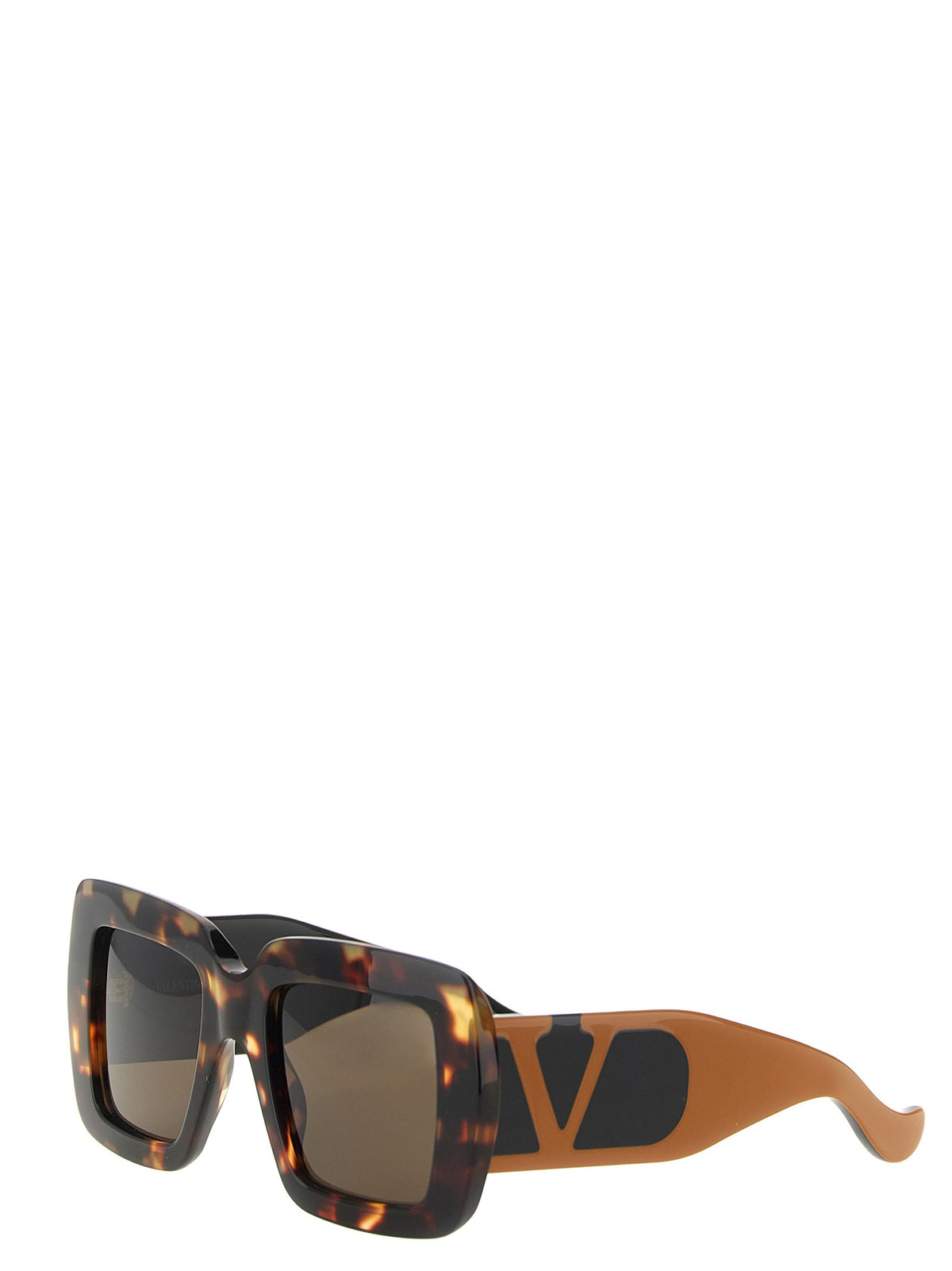 Valentino Valentino Garavani Vlogo Sunglasses Brown