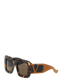 Valentino Valentino Garavani Vlogo Sunglasses Brown