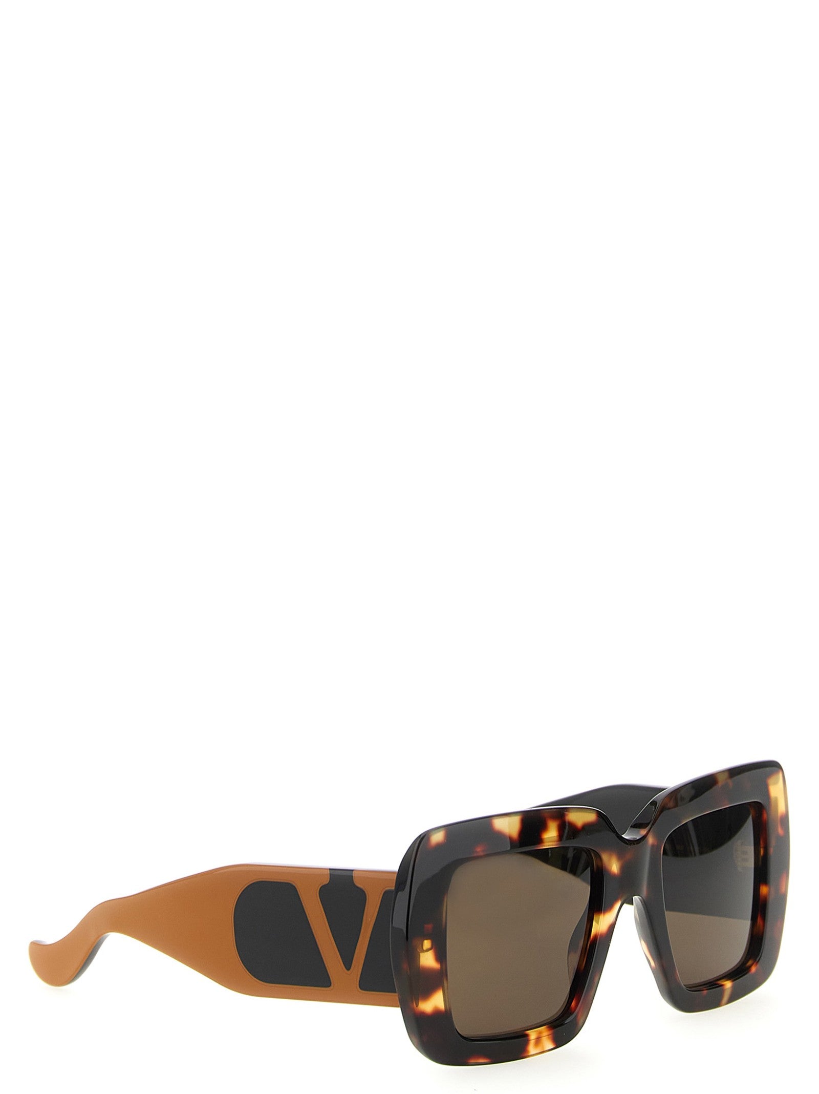 Valentino Valentino Garavani Vlogo Sunglasses Brown