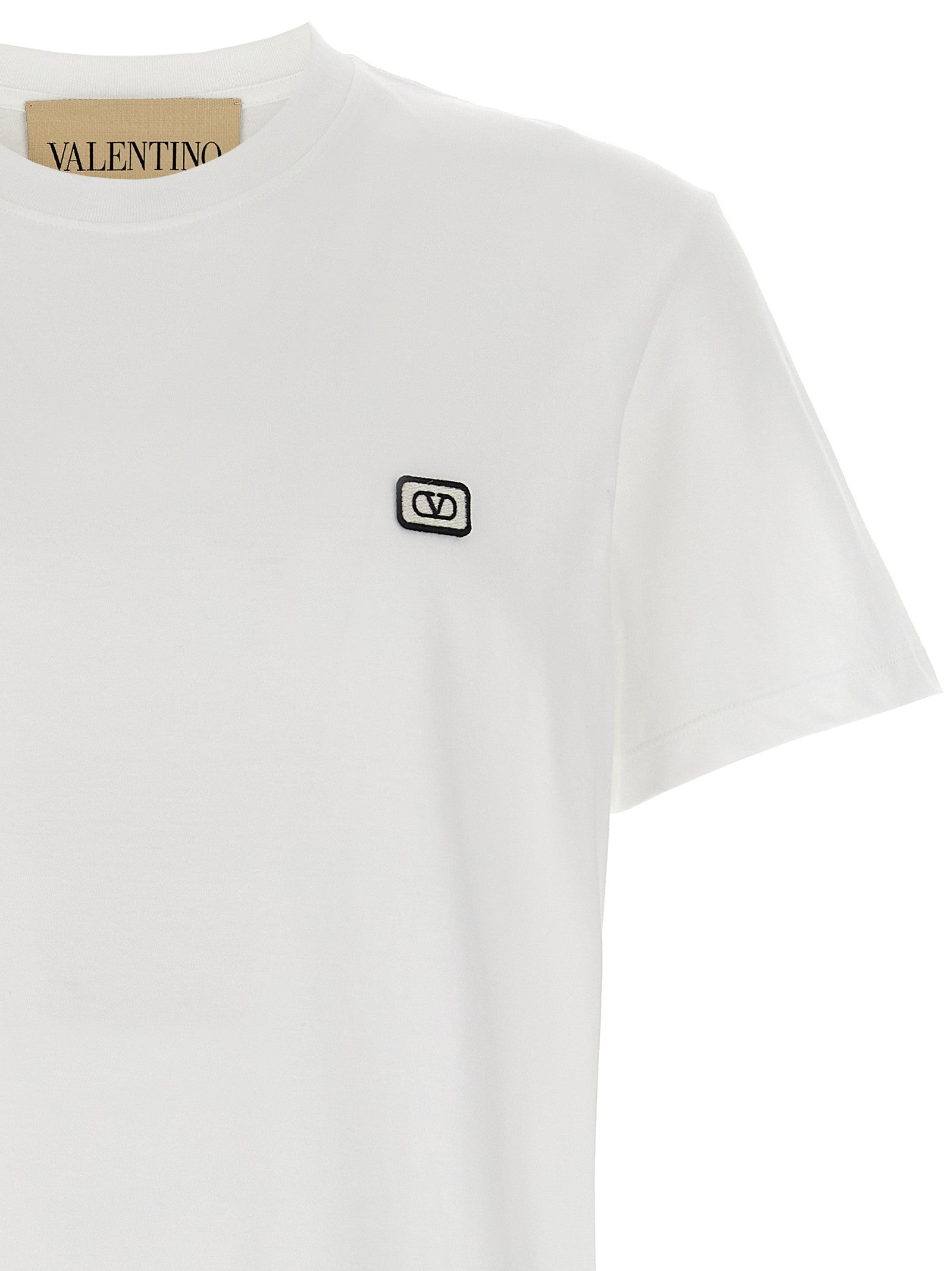 Valentino Valentino Garavani Vlogo Shirt White