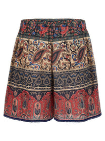 Valentino Valentino Garavani Voyage Imaginaire Bermuda Shorts Gold
