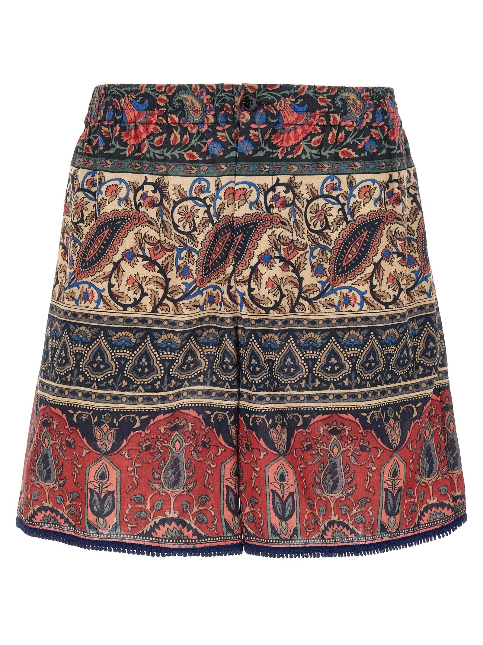 Valentino Valentino Garavani Voyage Imaginaire Bermuda Shorts Gold