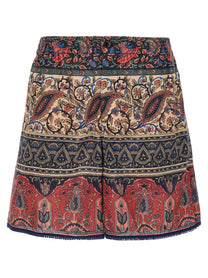 Valentino Valentino Garavani Voyage Imaginaire Bermuda Shorts Gold