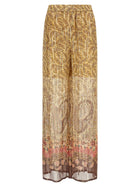 Valentino Valentino Garavani Voyage Imaginaire Pants Gold