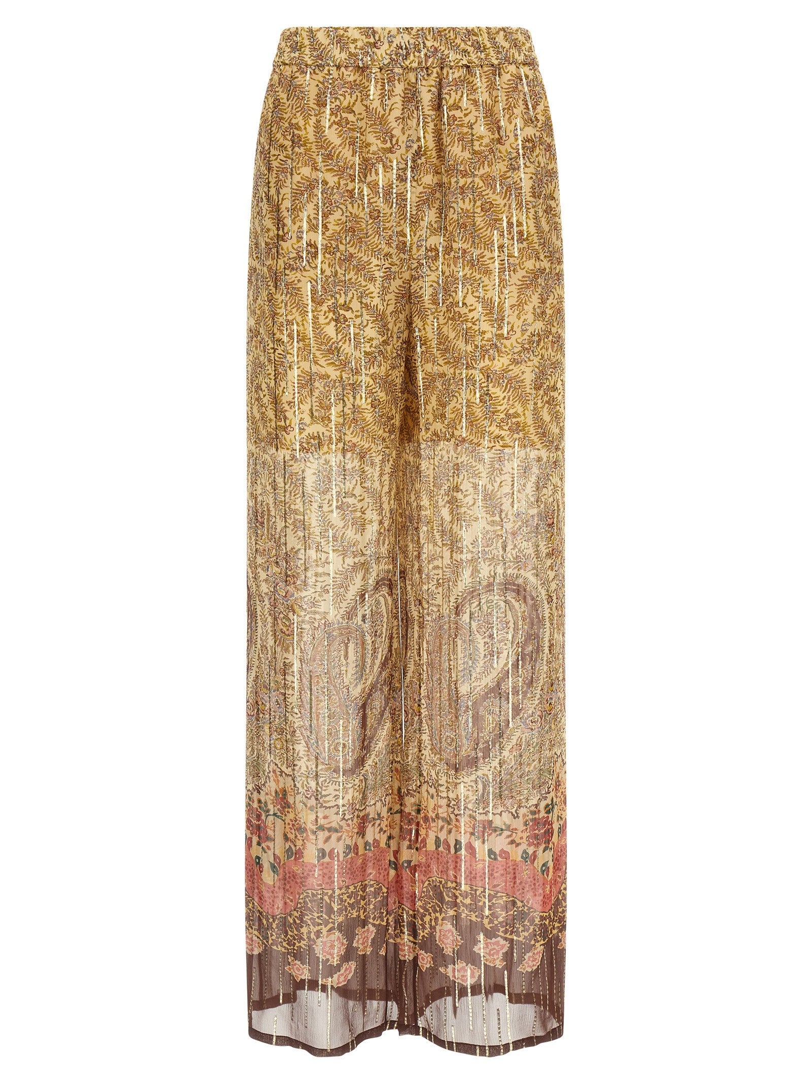 Valentino Valentino Garavani Voyage Imaginaire Pants Gold