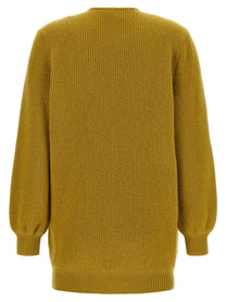 Valentino Valentino Garavani Weave Sweater Yellow