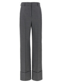 Valentino Valentino Garavani Wool Pants Grey