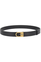 Valentino Men's Belt Vlogo Black