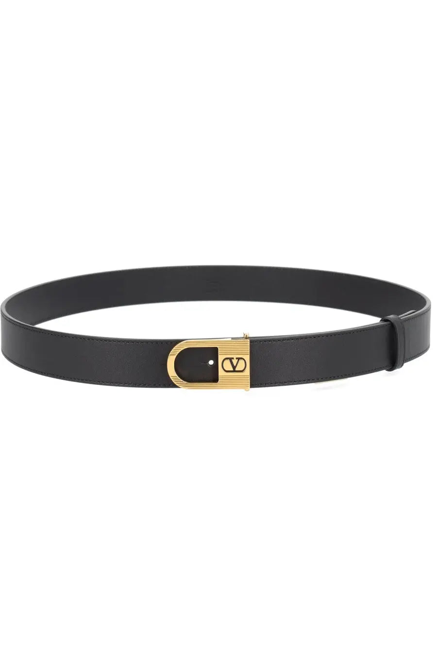 Valentino Men's Belt Vlogo Black