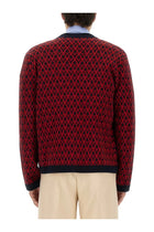 Valentino Men's Cardigan Red, view 3