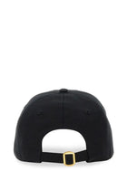 Valentino Men's Chez Valentino Embroidered Baseball Cap Black, view 2