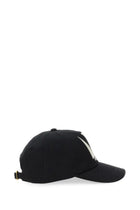 Valentino Men's Chez Valentino Embroidered Baseball Cap Black, view 3