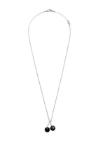 Valentino Men's Chez Valentino Metal and Enamel Necklace Black, view 4