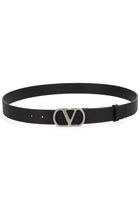 Valentino Men's Vlogo Signature Belt Black