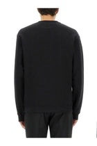Valentino Men's Cotton Crewneck Sweatshirt Black, view 3