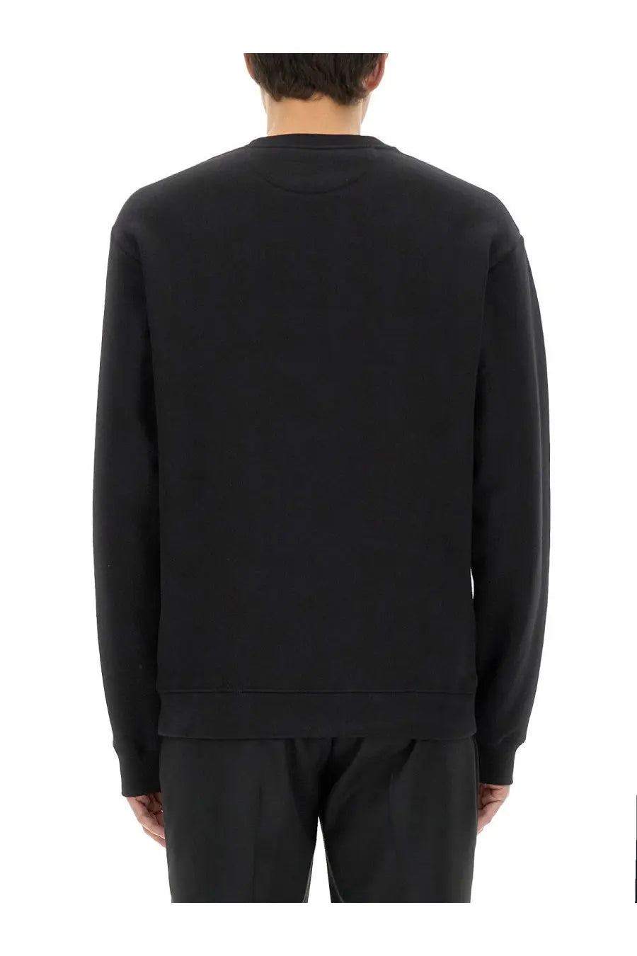 Valentino Men's Cotton Crewneck Sweatshirt Black, view 3