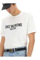 Valentino Men's Cotton Shirt White, view 4
