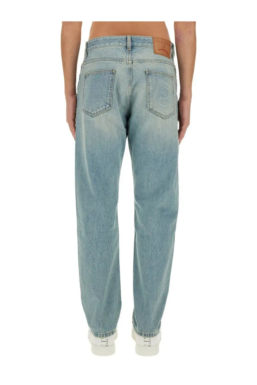 Valentino Men's Denim Pants Blue, view 3